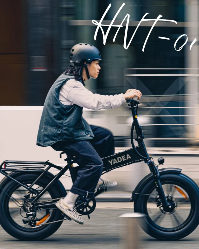 HNT-01
シマノ7段変速を装備した電動アシスト自転車
普通自転車と駆動補助機付き自転車の型式認定を取得
安心して走行することが可能

#yadeajapan #yadea #hnt01 
#電動アシスト自転車 #電動自転車 
#fatbike #ファットバイク
